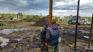 Заказать монтаж винтовых свай в Лабинск - цена под ключ с доставкой от 1839 шт